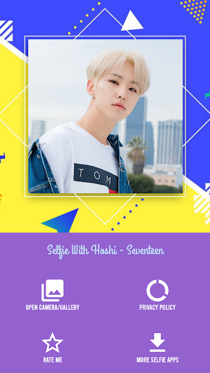 Take pictures with Hoshi - Seventeen Screenshot 1