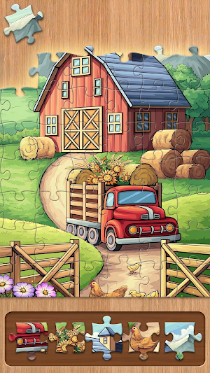Barn Jigsaw : Farm Color Fan Screenshot 3