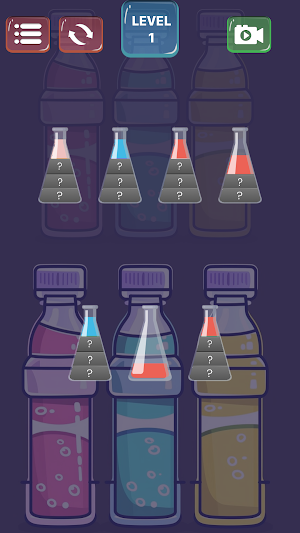 Fun Water Color Sorting Puzzle Screenshot 2