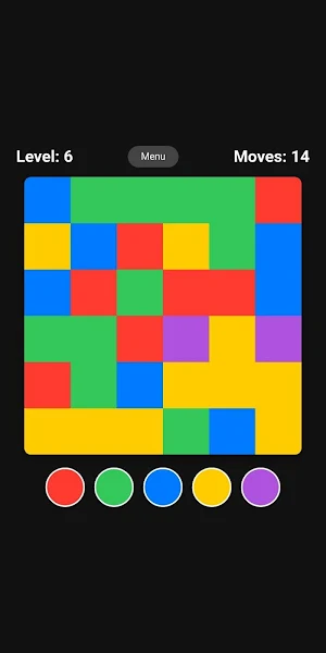 Color Flood - Flood the board! Screenshot 3