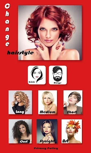Change Hairstyle Deluxe Screenshot 0