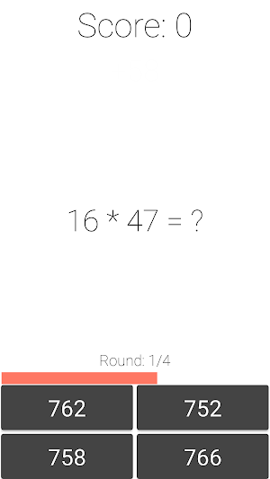 Multiplication Game Screenshot 3