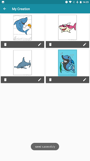 Shark Mageleledon Coloring Screenshot 1