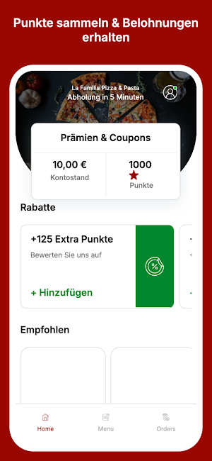 La Familia Pizza&Pasta Screenshot 0