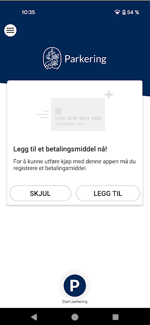 Parkering Kristiansand Screenshot 1