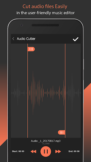 MP3 cutter Screenshot 1