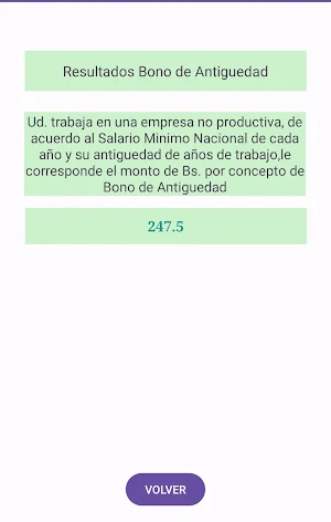 Calculadora Laboral Screenshot 3
