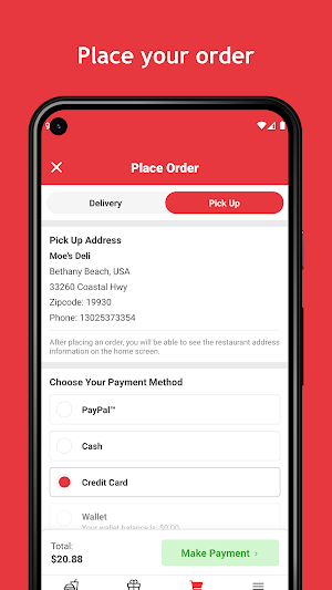 Moe's Deli Screenshot 2
