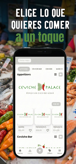Ceviche Palace App Screenshot 0
