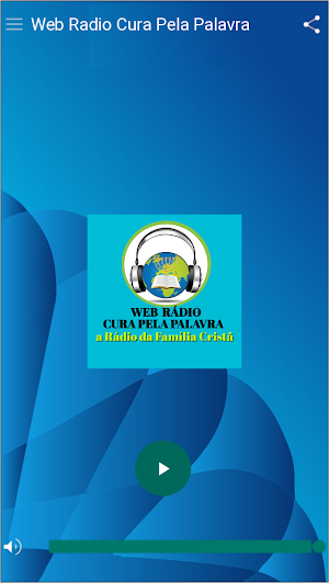 Web Rádio Cura Pela Palavra Screenshot 2