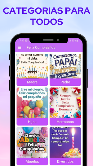 Saludos de cumpleaños Screenshot 3