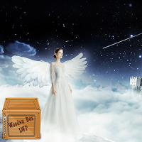 white angel wallpaper