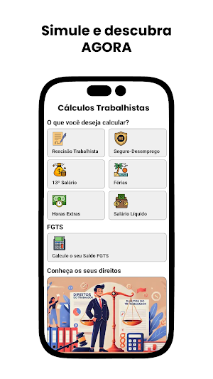 Cálculo Trabalhista CLT 2025 Screenshot 1