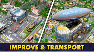Mayor Match: Town Building Tycoon & Match-3 Puzzle Screenshot 2