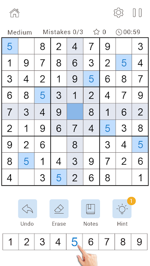 Daily Sudoku Classic Screenshot 0