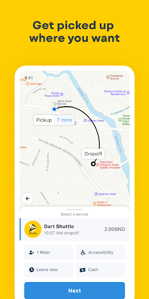 Dart Shuttle Screenshot 1