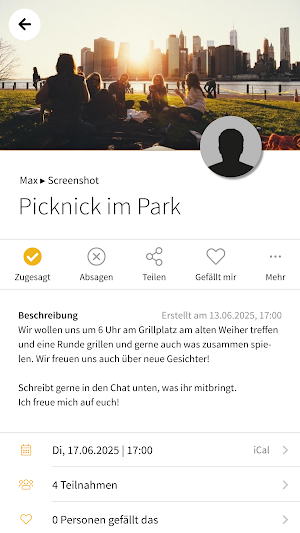 Gemeinschaft am Duerer Screenshot 2