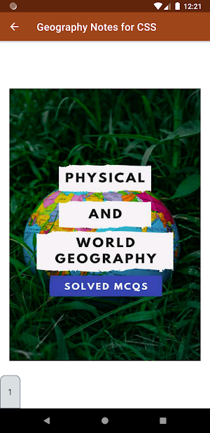 Geography Notes For CSS Screenshot 0