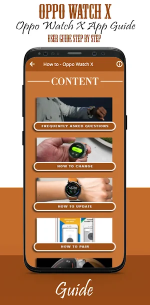 Oppo Watch X App Guide Screenshot 0