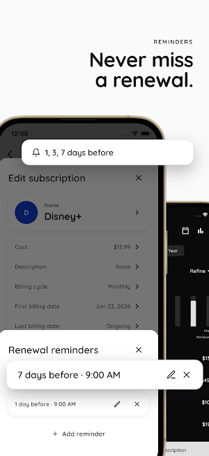 Subscription Manager - Bills44 Screenshot 2