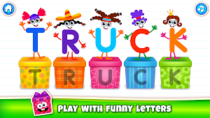 Baby ABC in box! Kids alphabet games for toddlers! Screenshot 1
