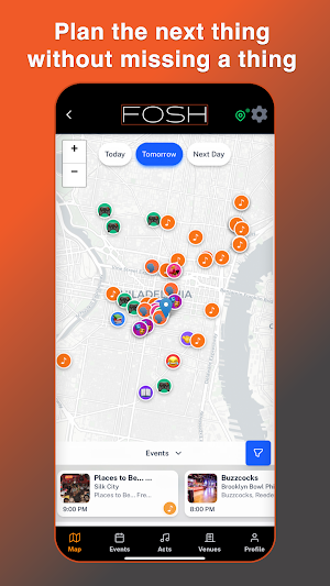FOSH: Local Live Events Screenshot 1