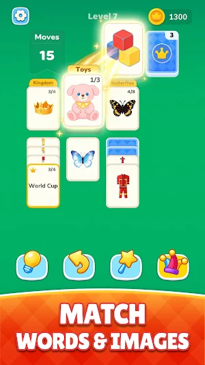Brilliant Words: Sort Puzzle Screenshot 1