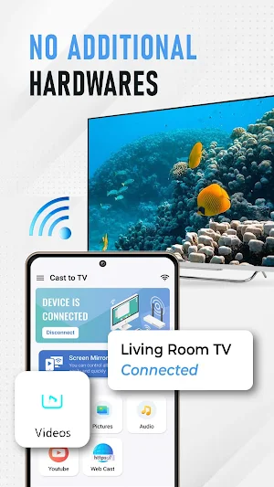 Cast to TV and Screen Cast App Screenshot 1
