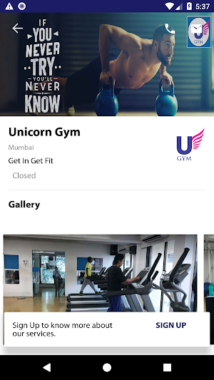 Unicorn & UFO Fit Gym Screenshot 2