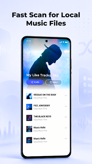 Melora-Offline Music Player Screenshot 1