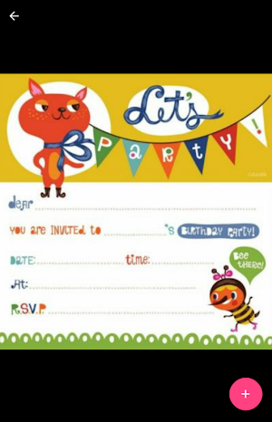 Design A Birthday Invitation Screenshot 2