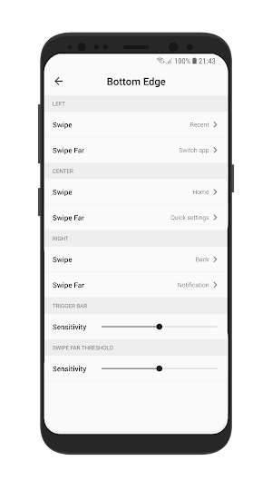 Full Screen Gestures Screenshot 2