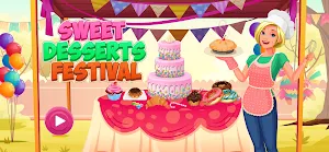 Sweet Kitchen Bakery Chef Mania: Dessert Cook Screenshot 1