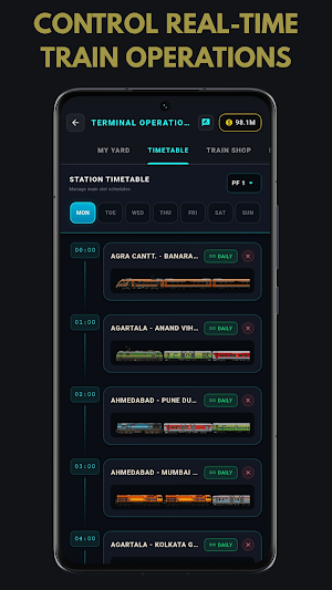 Rail Junction: Indian Trains Screenshot 2