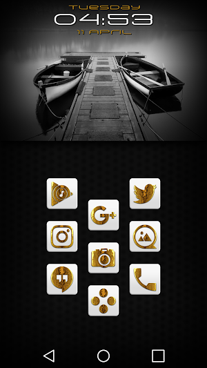 Raid Gold White Icon Pack Screenshot 2