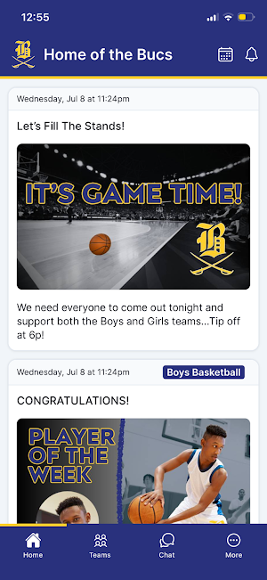 Boyd-Buchanan School Athletics Screenshot 0
