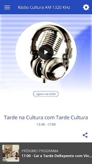 Rádio Cultura AM 1320 KHz Screenshot 0