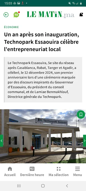 Le Matin Screenshot 1