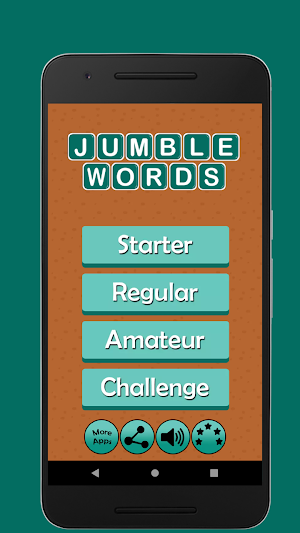 Jumble Word Game - Correct the Spelling Screenshot 0