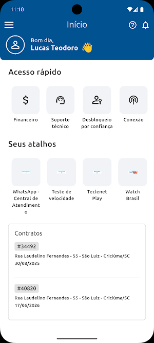 Portal Teclenet Screenshot 1