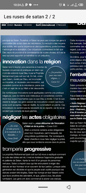 Brochure: Les ruses de Satan Screenshot 1