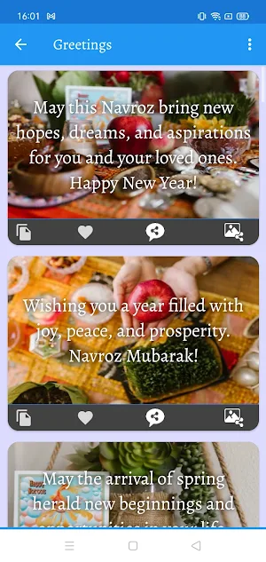 Navroz Greetings: QuotesEditor Screenshot 3