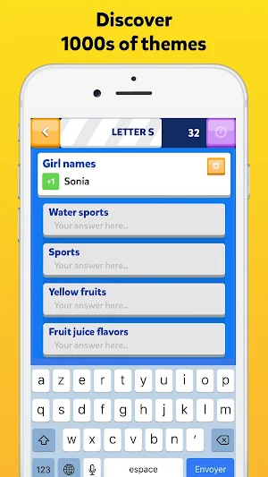 Fight List 2 - Categories Game Screenshot 0