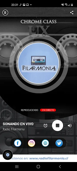 Radio Filarmonia Screenshot 1