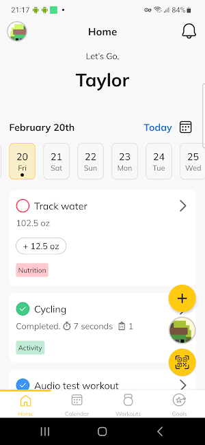 Simon Personal Trainer Screenshot 1