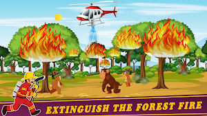 Firefighter Rescue Truck Games Screenshot 2