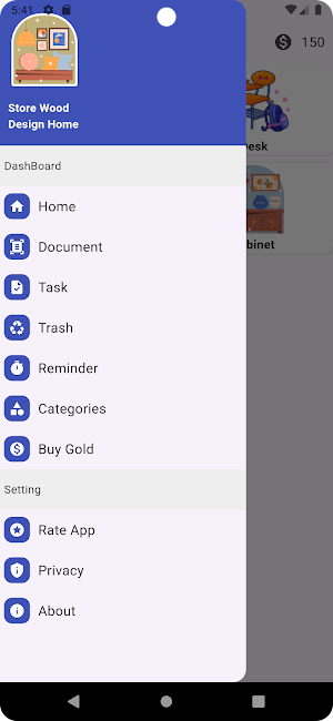 Store Wood Design Home Screenshot 2