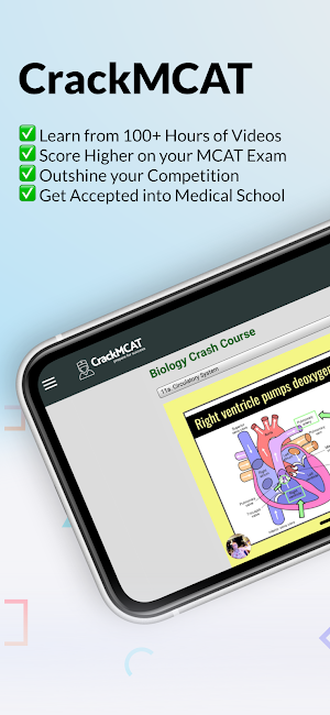 Crack MCAT - Medical College Admission Test Screenshot 0