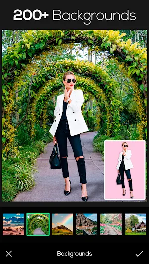 Background changer of photo Screenshot 1