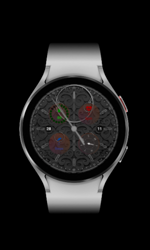 Blackand Copper Watch Face Z81 Screenshot 0
